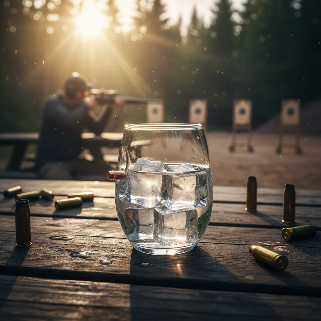 Bulletproof glass Carpatia Protection 3 Bulletproof glass kuloodporna szklanka taktyczna szklanka carpatia protection carpatia arms 550ml taktyczna szklanka prezent dekoracja strzelnica arizona