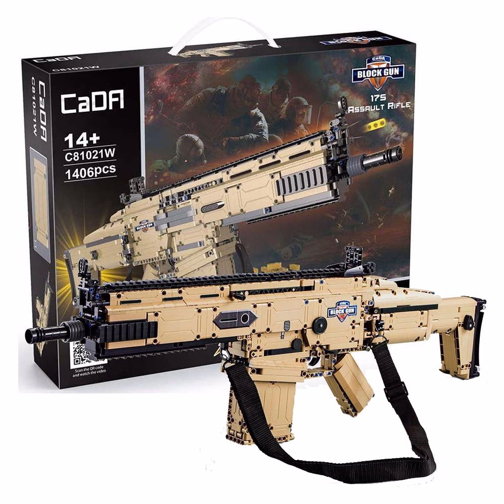 CaDa - SCAR - 1406 elementów replika broni