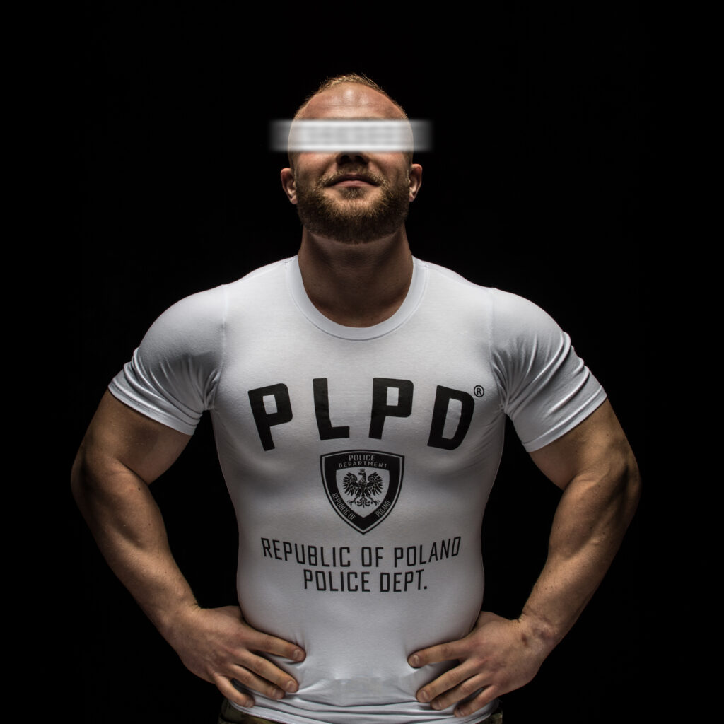 Koszulka PLPD x RESGEAR Classic White/Black