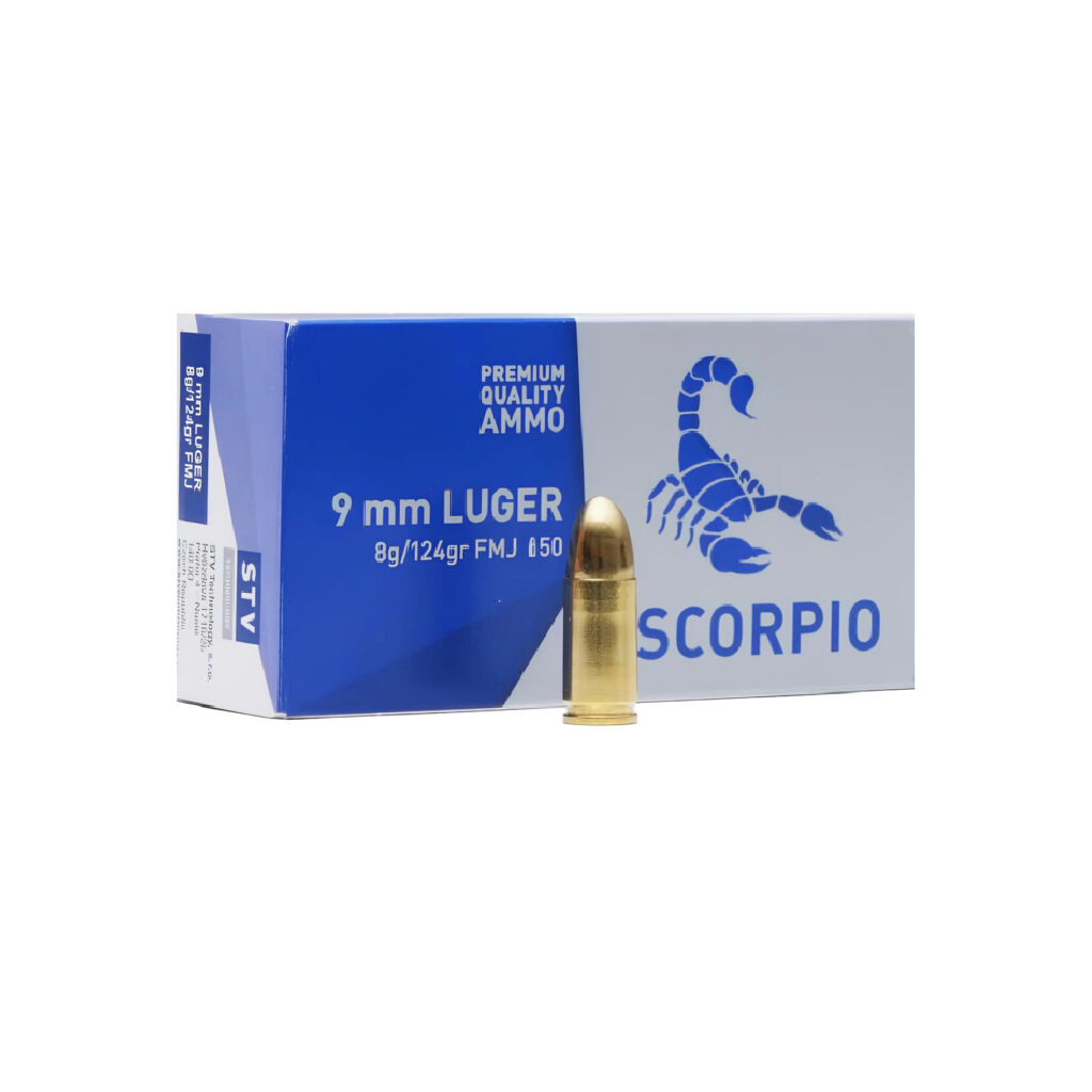 STV Scorpio 9x19 Czechy amunicja Carpatia Arms Strzelnica Arizona Rzeszów Leżajsk Podkarpacie