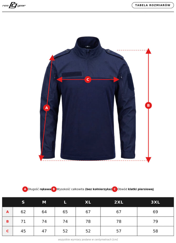 combat shirt policja resgear carpatia police