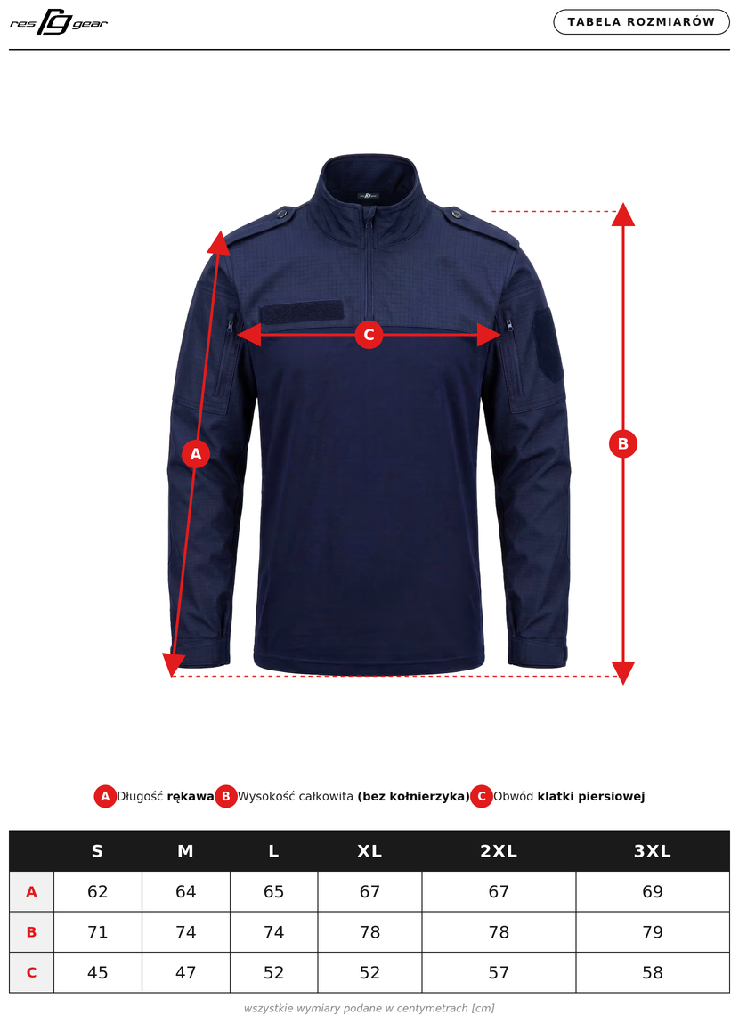 combat shirt policja resgear carpatia police