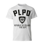 nowa plpd x resgear white black bez tla 2 Koszulka PLPD x RESGEAR Classic White/Black - wysoka jakość